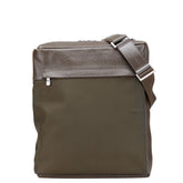 ルイ ヴィトン タイガ ベルーガ ショルダーバッグ M30918 グリズリ ブラウン ナイロン レザー レディース LOUIS VUITTON 【中古】